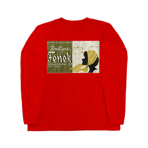 スペイン・マヨルカ島パルマ　Boutique Fenek 1960S Long Sleeve T-Shirt