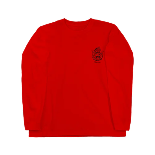 ドラゴン＆スカル　ミニ Long Sleeve T-Shirt