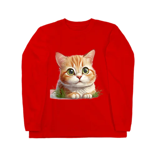 ねこのまちまち Long Sleeve T-Shirt