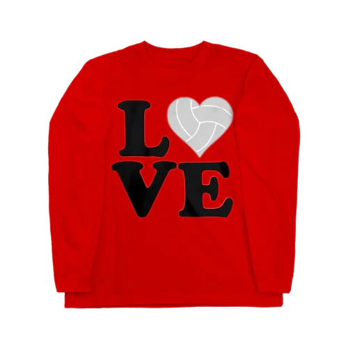 「ＩLOVE バレーボール」 Long Sleeve T-Shirt