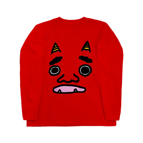 鬼。 Long Sleeve T-Shirt