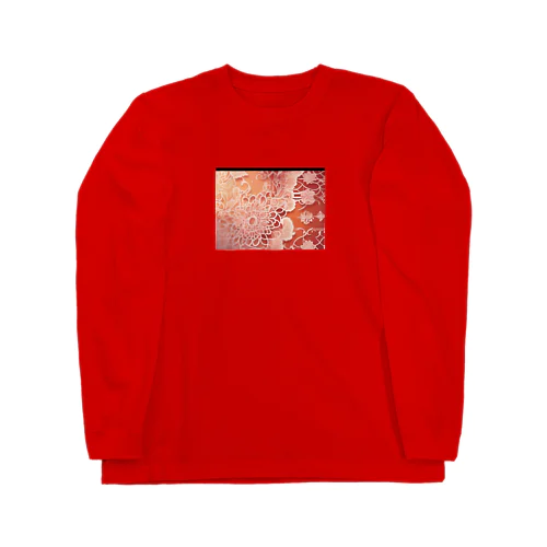 フラワーローズ Long Sleeve T-Shirt