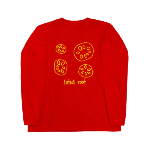 レンコン　黄 Long Sleeve T-Shirt