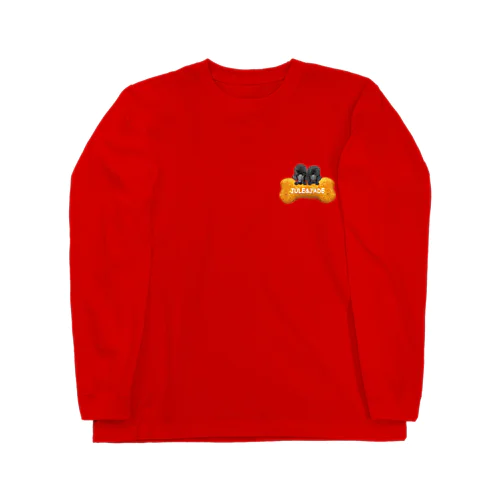 レッドSサイズ【両面印刷】 Long Sleeve T-Shirt