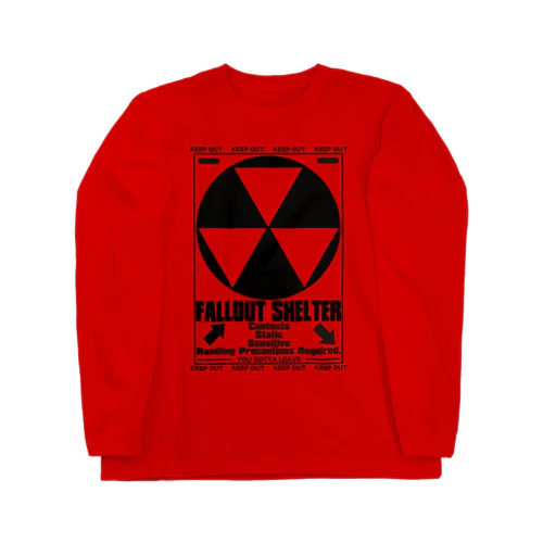 Fallout_Shelter ロングスリーブTシャツ