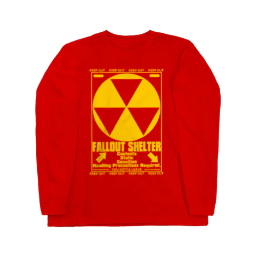 Fallout_Shelter ロングスリーブTシャツ