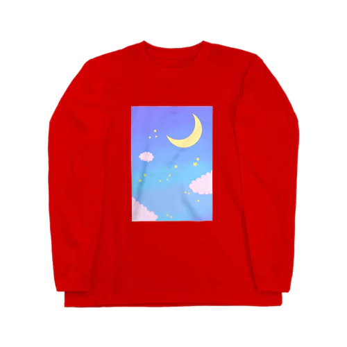 パステル夜空 Long Sleeve T-Shirt