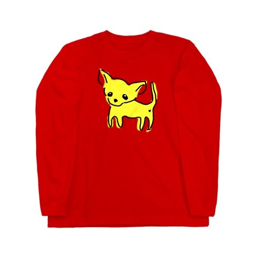 ゆるチワワ（イエロー） Long Sleeve T-Shirt
