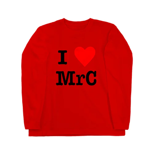 I LOVE MrC ロングスリーブTシャツ