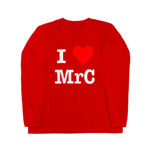 I LOVE MrC ロングスリーブTシャツ