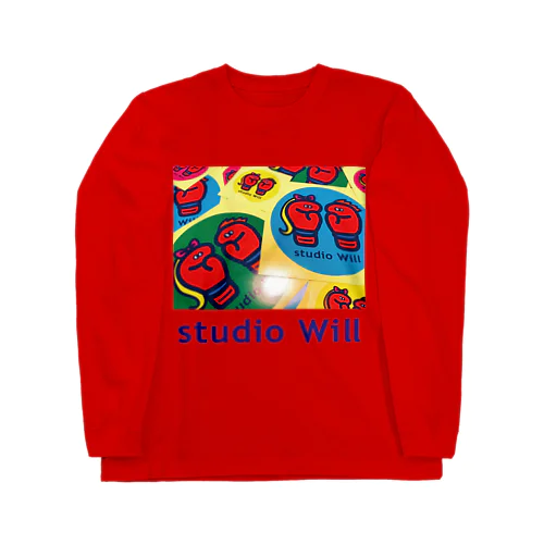 studio Will×INGRID カラフルロングスリーブTシャツ_B ロングスリーブTシャツ