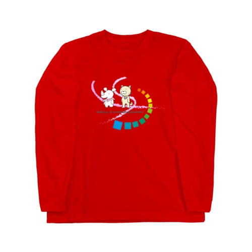 シキサイとウラオモテヤマネコ Long Sleeve T-Shirt
