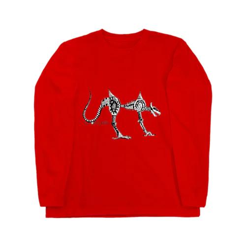 野獣とロボットの融合 Long Sleeve T-Shirt