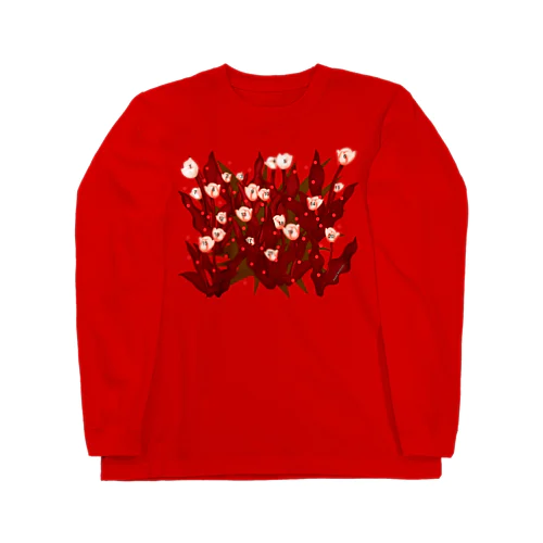 Counting the flowers-C 全1色 Long Sleeve T-Shirt
