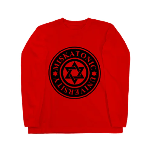 MISKATONIC UNIVERSITY ロングスリーブTシャツ