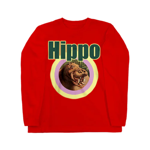 ドヤ顔カバ Long Sleeve T-Shirt