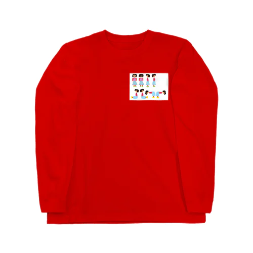 A子さんの行動「日常編」 Long Sleeve T-Shirt