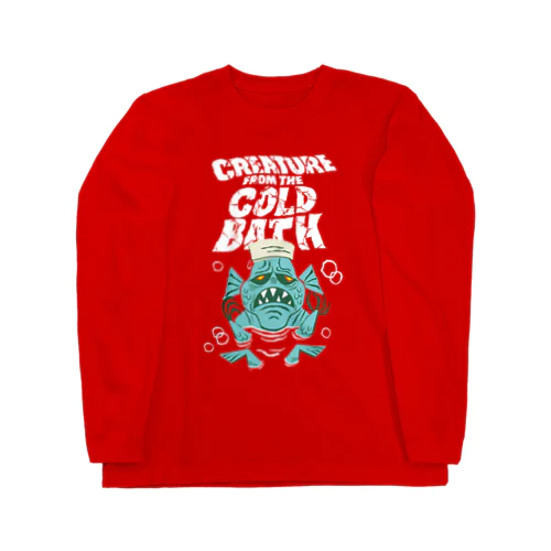 SAUNA ZOMBIES-CREATURE from the COLD BATH LONGSLEEVE T- ロングスリーブTシャツ