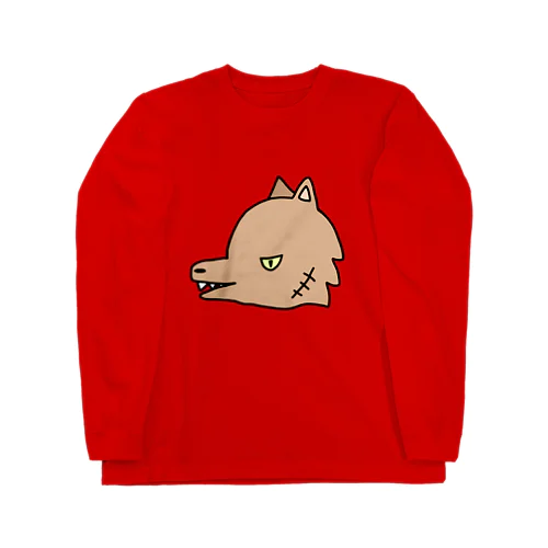 オオカミ Long Sleeve T-Shirt