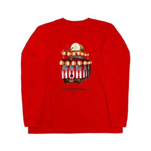 盆踊り電車 Long Sleeve T-Shirt