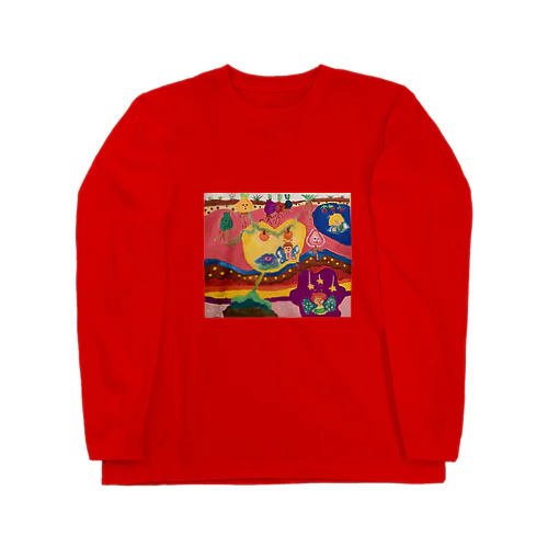 地底に住む妖精 Long Sleeve T-Shirt