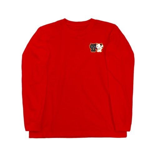 ロングスリーブTシャツ赤 Long Sleeve T-Shirt