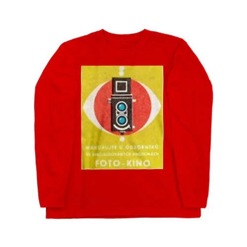 チェコ　二眼カメラ Long Sleeve T-Shirt