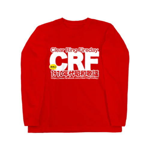 70年代 昭和歌謡 CRF Long Sleeve T-Shirt