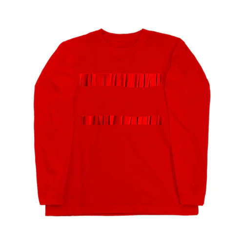 shreds#4 blood Long Sleeve T-Shirt