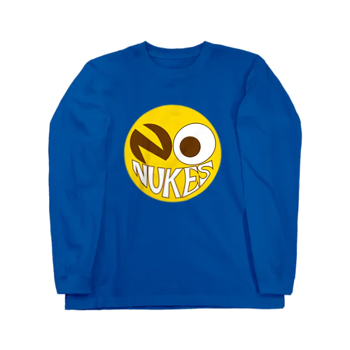 NO NUKES SMILE ロングスリーブTシャツ