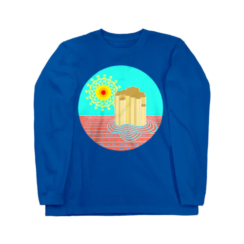 柱状節理 Long Sleeve T-Shirt