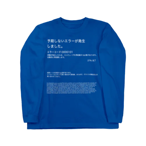 end roll ロングスリーブTシャツ