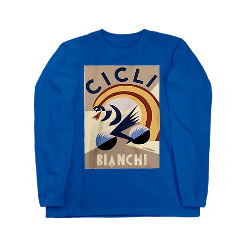 イタリア・ミラノ　CICLI BIANCHI Long Sleeve T-Shirt