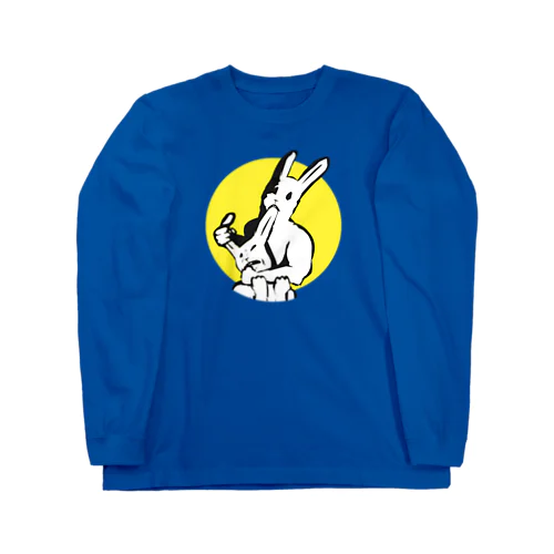 共喰い🐰（ウサギ） ロングスリーブTシャツ