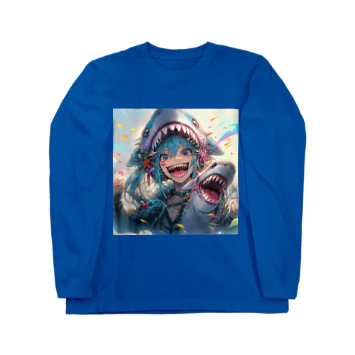 サメになっちゃう日 Long Sleeve T-Shirt