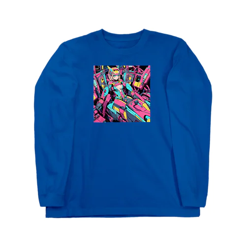 コックピット♪操縦席ガールシリーズ♪05 Long Sleeve T-Shirt