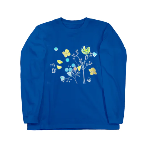 爽やかな夏のお花 Long Sleeve T-Shirt