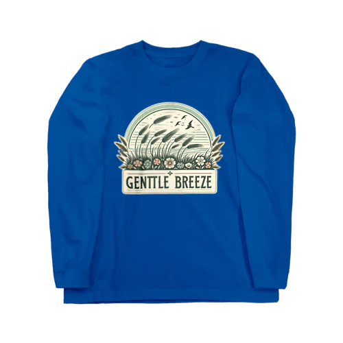 Gentle Breeze - そよ風 ロングスリーブTシャツ