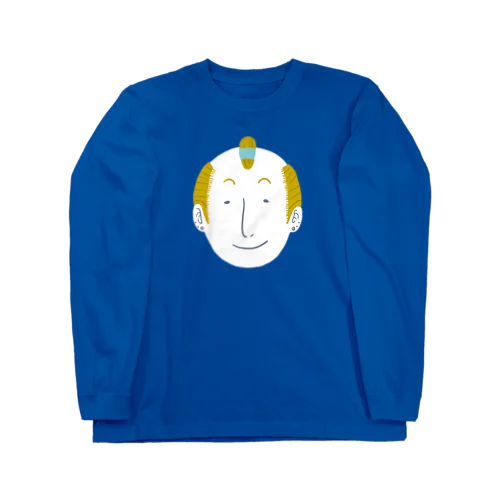 Boy Face／濃色ロングスリーブTシャツ Long Sleeve T-Shirt