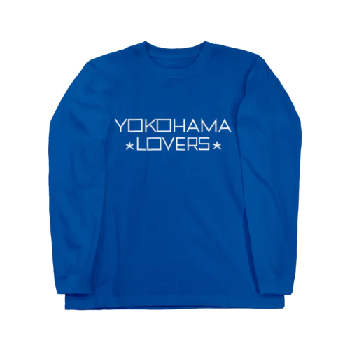 YOKOHAMA LOVERS 2 白文字 ロングスリーブTシャツ