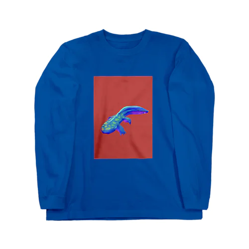 ヴァーティカル・インターネット・オオサンショウウオ Long Sleeve T-Shirt