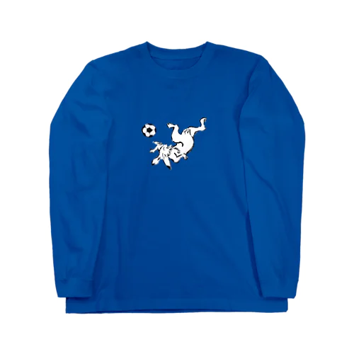 蹴球ウサ Long Sleeve T-Shirt