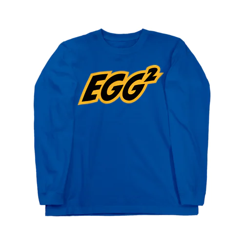 "Royal Blue" EGG² Logo Long T-shirts Long Sleeve T-Shirt