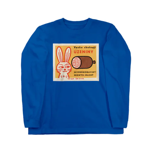 チェコ　ウサギとソーセージ Long Sleeve T-Shirt