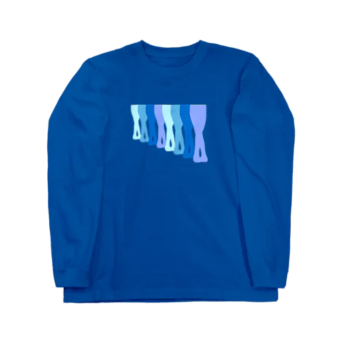 Ballet!!!blue Long Sleeve T-Shirt