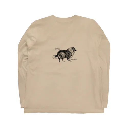 犬＝安産祈願 Long Sleeve T-Shirt