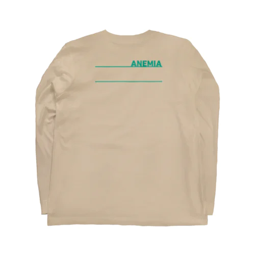 ANEMIA 貧血 ロングスリーブTシャツ