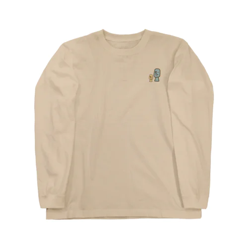 イースター島のモアイ(スタンダード) Long Sleeve T-Shirt