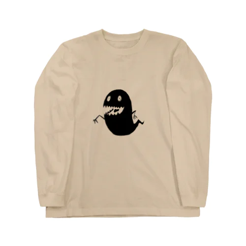 オバケくん黒_1号 Long Sleeve T-Shirt