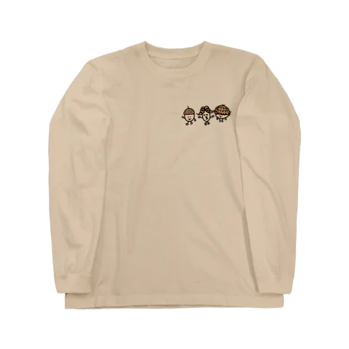 どんぐり Long Sleeve T-Shirt